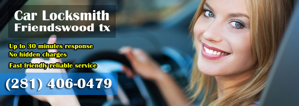 Car Locksmith Friendswood TX Banner